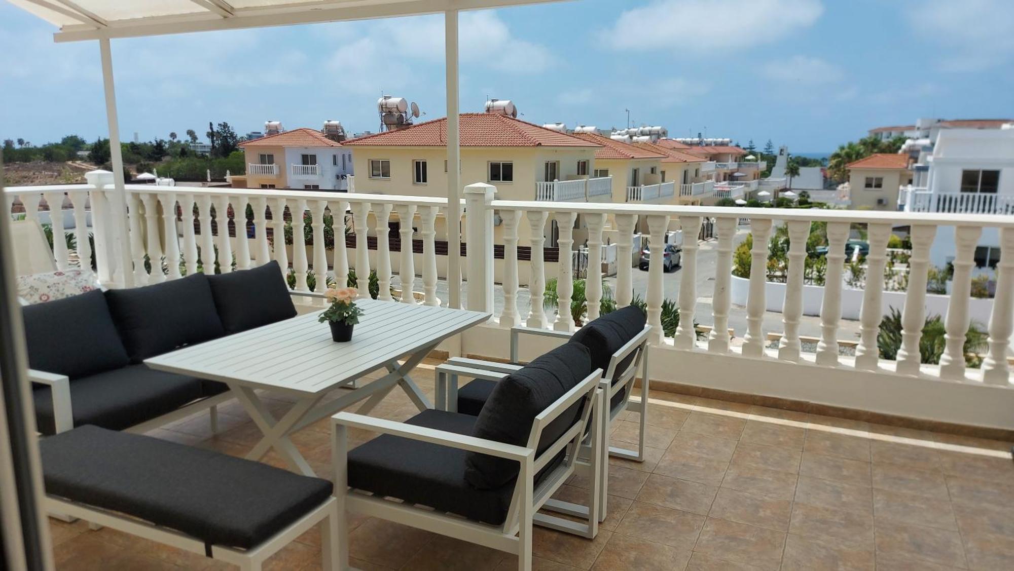 Nissi Golden Sands Sea View 2 Bedroom Apartment Ayía Nápa Extérieur photo